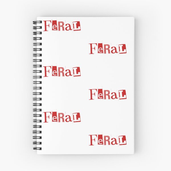 Item preview, Feral - Untamed, Wild, Undomesticated, Heathen designed and sold by RoooDesigns.