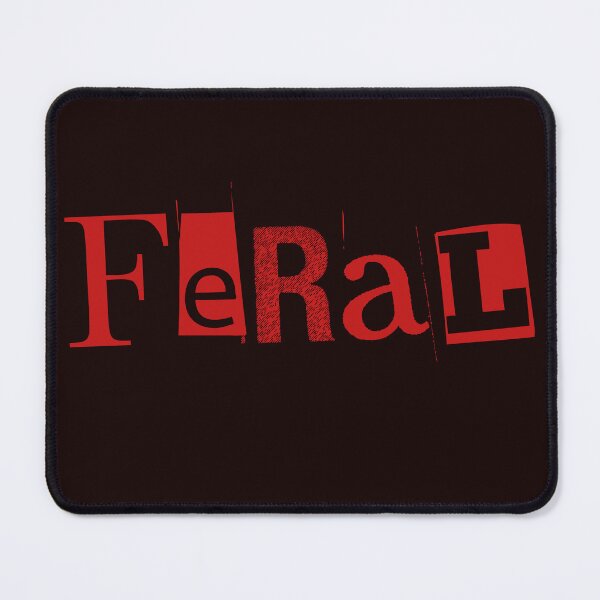 Item preview, Feral - Untamed, Wild, Undomesticated, Heathen designed and sold by RoooDesigns.