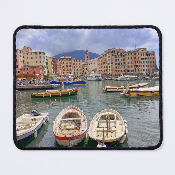 Item preview, The harbour at Camogli on the Ligurian Riviera in Italy designed and sold by TonyCrehan.
