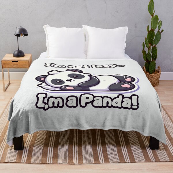 Item preview, Funny Lazy Panda Rest Time designed and sold by KTGim.