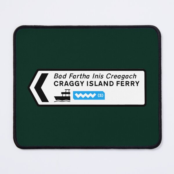 Item preview, Craggy Island Ferry Road Sign designed and sold by Jess Willow.