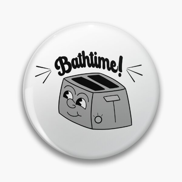Item preview, Bathtime Toaster designed and sold by secretsweatshrt.