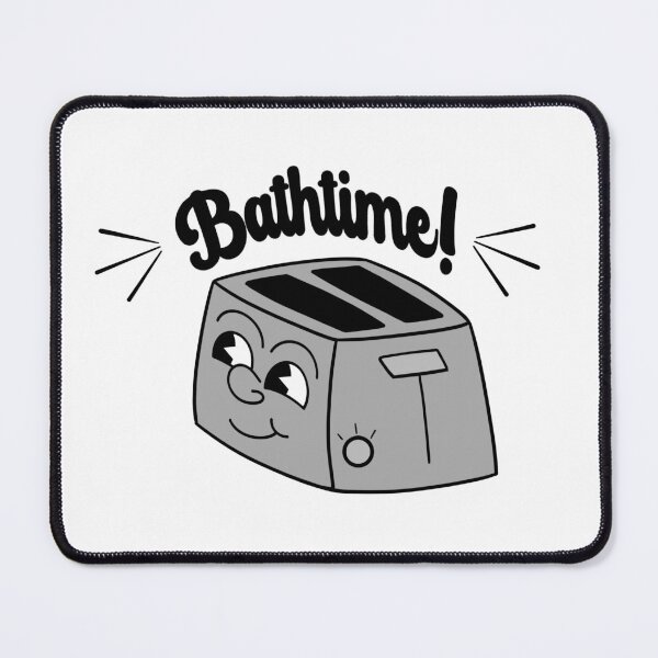 Item preview, Bathtime Toaster designed and sold by secretsweatshrt.