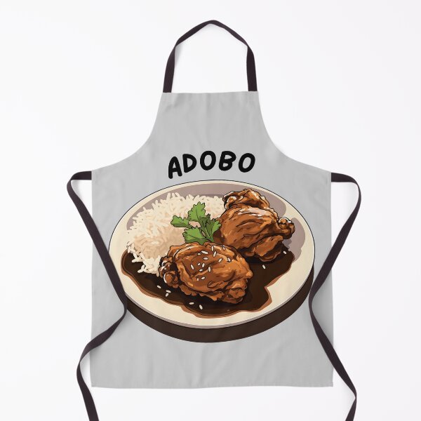 Aperçu de l'œuvre Poulet Adobo philippin créée et vendue par TeaTimePrints.
