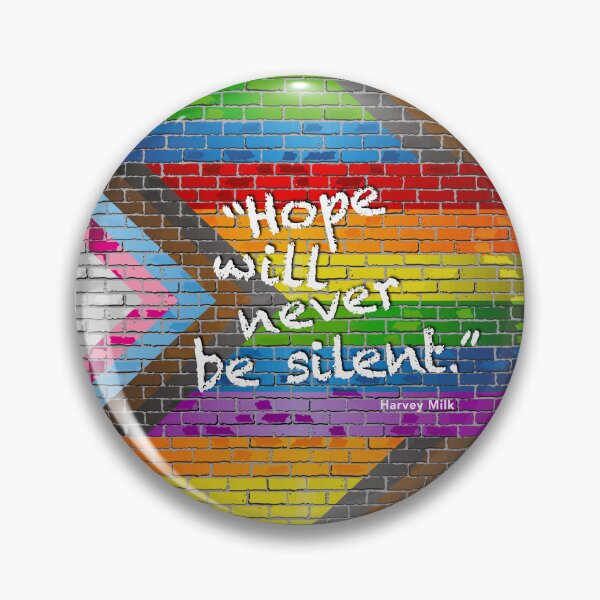 Item preview, Hope Will Never Be Silent LGBTQIA+ Pride designed and sold by prittipix.