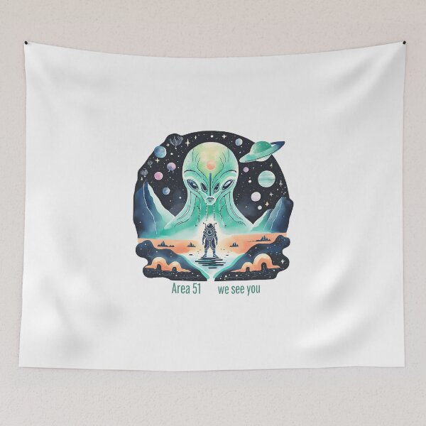 Item preview, Area 51 Unveiled Visions of Area 51 designed and sold by dcohea.