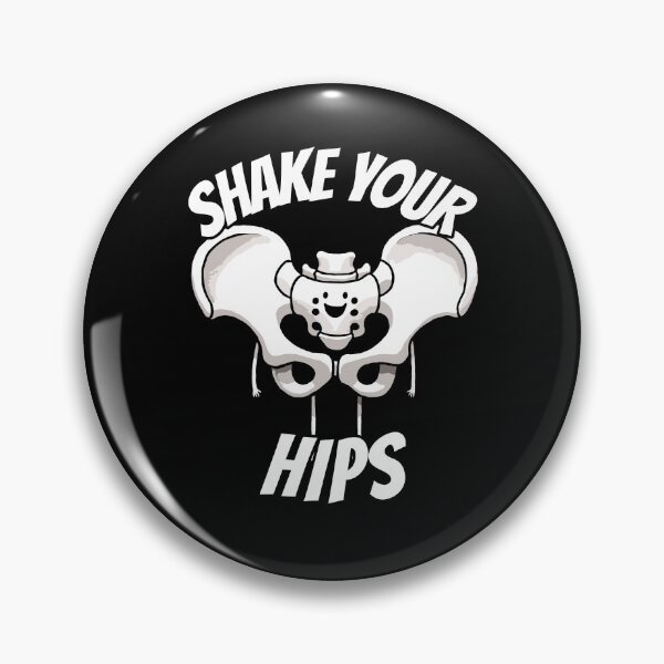 Artikelvorschau, Shake your Hips Bone Medicine Humor entworfen und verkauft von DoodleDashShop.