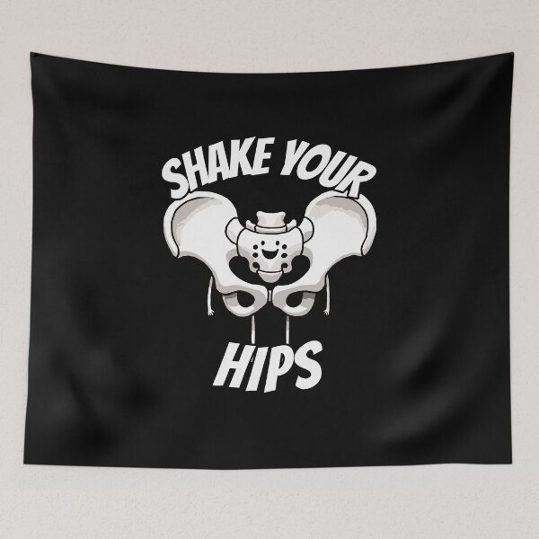 Item preview, Shake your Hips Bone Medicine Humor designed and sold by DoodleDashShop.