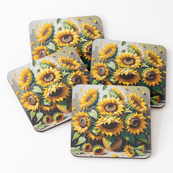 Item preview, Bouquet Of Sunflowers In Oil Painting Style designed and sold by Adelberton.