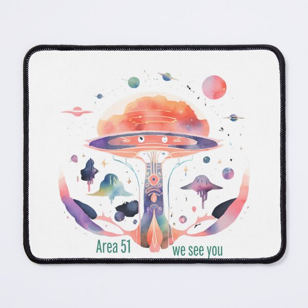 Item preview, Area 51 Unveiled Visions of Area 51 designed and sold by dcohea.