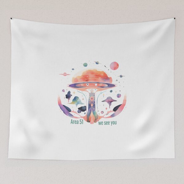 Item preview, Area 51 Unveiled Visions of Area 51 designed and sold by dcohea.