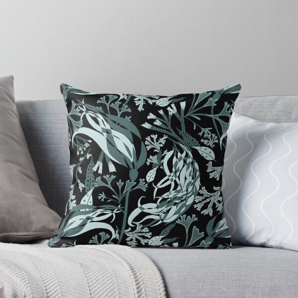 Item preview, Dark Kelp and Seaweed pattern designed and sold by SMHPaperDesigns.