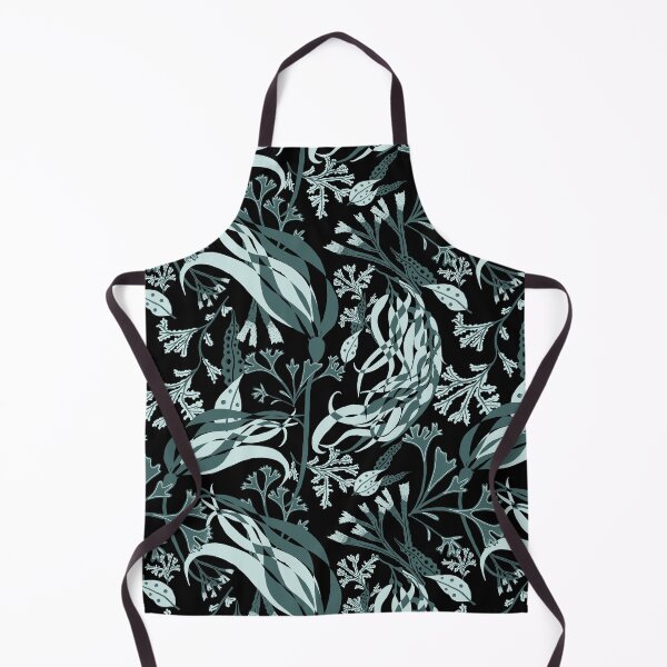 Item preview, Dark Kelp and Seaweed pattern designed and sold by SMHPaperDesigns.