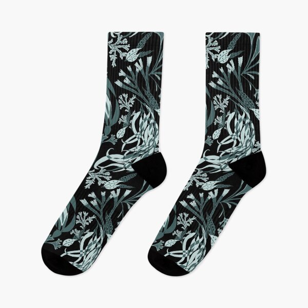 Item preview, Dark Kelp and Seaweed pattern designed and sold by SMHPaperDesigns.