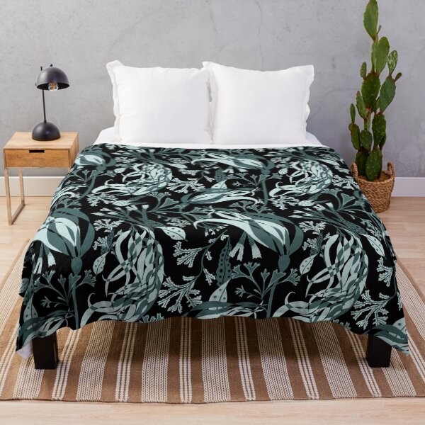 Item preview, Dark Kelp and Seaweed pattern designed and sold by SMHPaperDesigns.