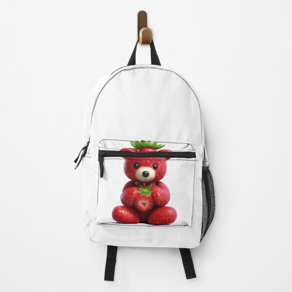 Item preview, Strawberry Teddy Chef designed and sold by LittleTwichArt.