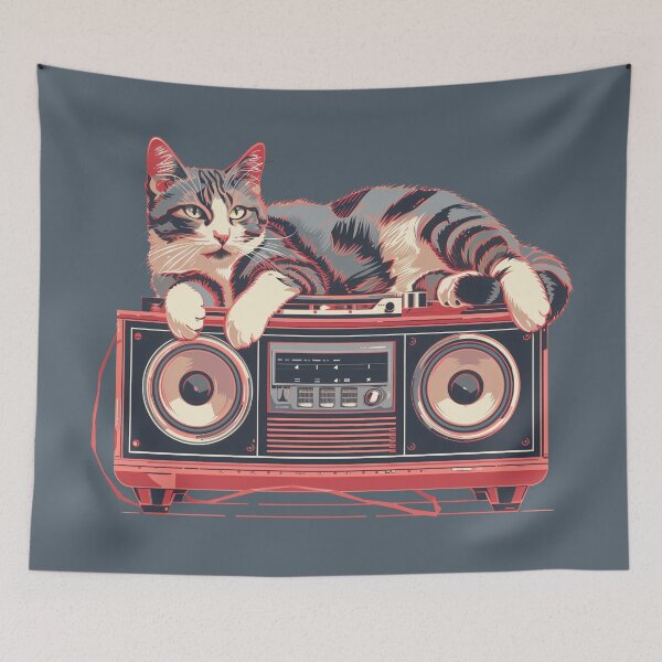 Item preview, Cat Radio designed and sold by wyntera.