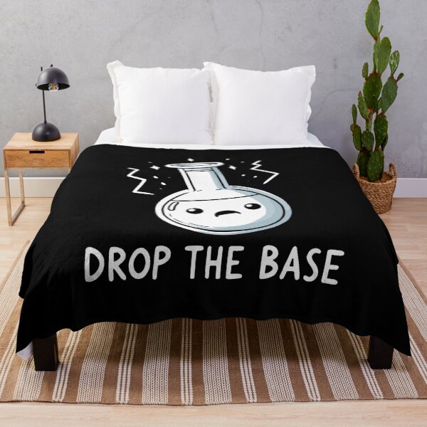 Item preview, Drop the Base Bass Music Chemist Party Humor designed and sold by DoodleDashShop.