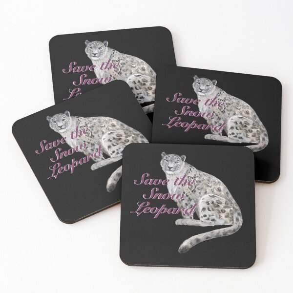 Item preview, Save the Snow Leopard designed and sold by hopie3924.