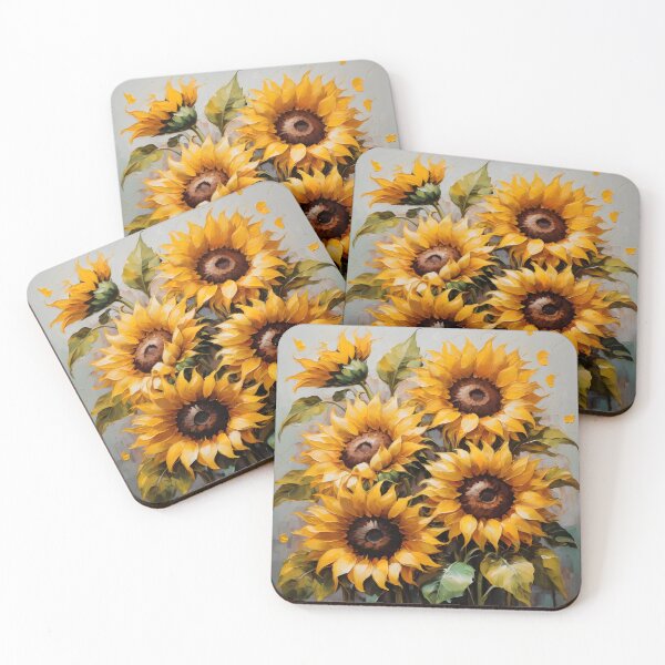 Item preview, Bouquet Of Sunflowers In Oil Painting Style designed and sold by Adelberton.