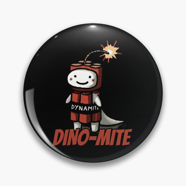 Item preview, Dinomite Dynamite Dinosaur Dino Humor designed and sold by DoodleDashShop.