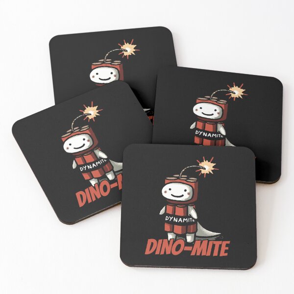 Item preview, Dinomite Dynamite Dinosaur Dino Humor designed and sold by DoodleDashShop.