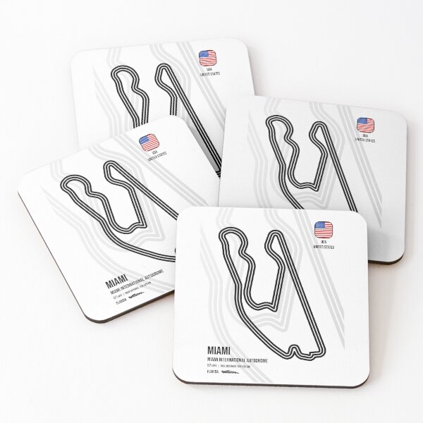 Item preview, Miami Race Track  designed and sold by Mariel  Toigo.
