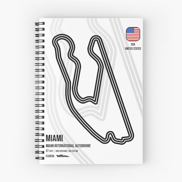 Item preview, Miami Race Track  designed and sold by Mariel  Toigo.
