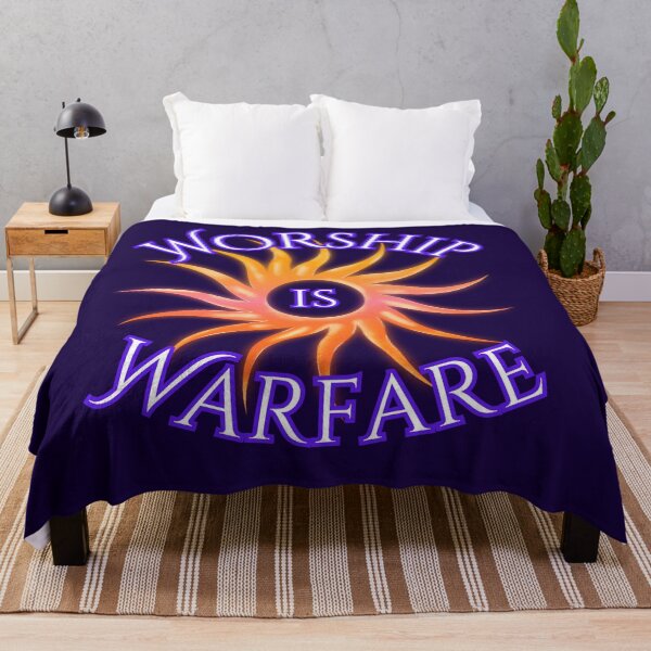 Item preview, Worship is Warfare designed and sold by Tripp Art Studio.