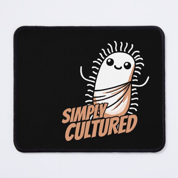 Item preview, Simply Cultured Microbe Bacteria Biology Humor designed and sold by DoodleDashShop.