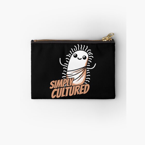 Item preview, Simply Cultured Microbe Bacteria Biology Humor designed and sold by DoodleDashShop.