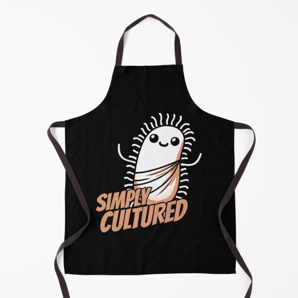 Item preview, Simply Cultured Microbe Bacteria Biology Humor designed and sold by DoodleDashShop.