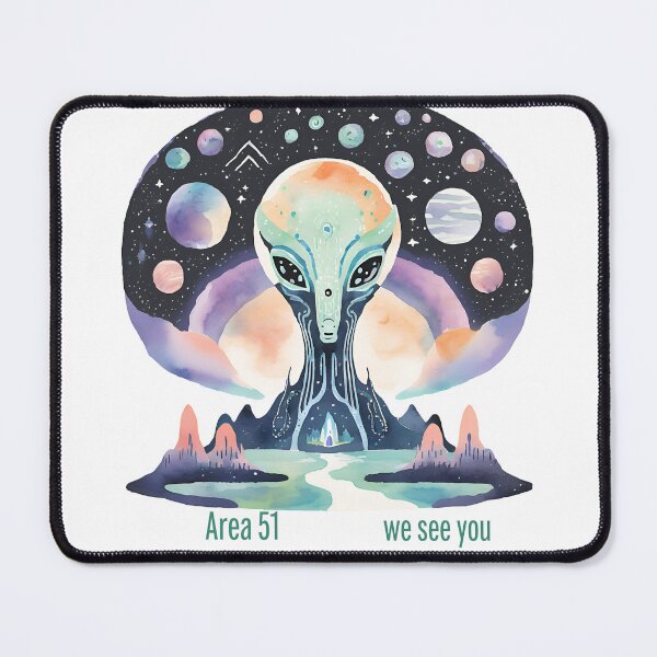 Item preview, Area 51 Unveiled Visions of Area 51 designed and sold by dcohea.
