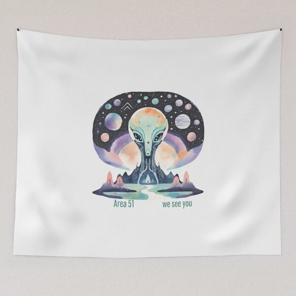 Item preview, Area 51 Unveiled Visions of Area 51 designed and sold by dcohea.