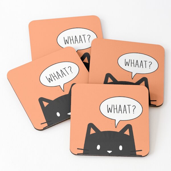 Item preview, Surprised cat designed and sold by khufra1.