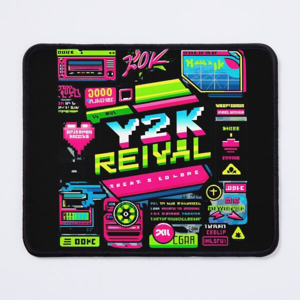 Item preview, Y2K Revival Neon Tech Graphic designed and sold by Elitekampfei.