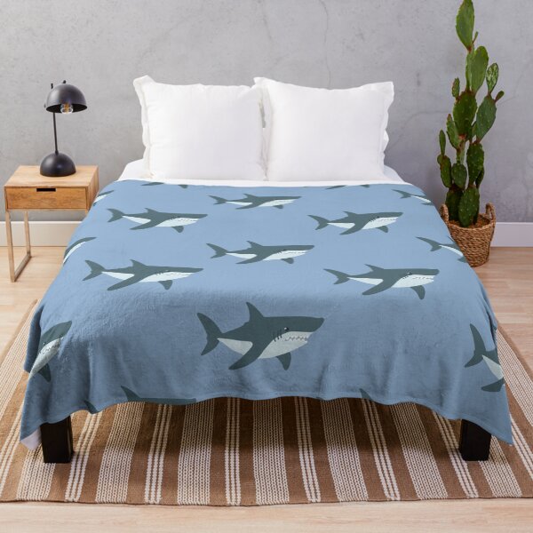 Item preview, shark pattern designed and sold by wild-thingsss.