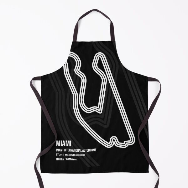 Item preview, Miami Race Track (B&W) designed and sold by Mariel Toigo.