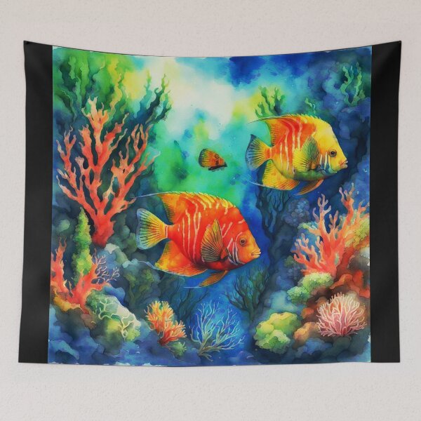 Item preview, Flame Angelfish v3 designed and sold by Helios Be. Lavsh.
