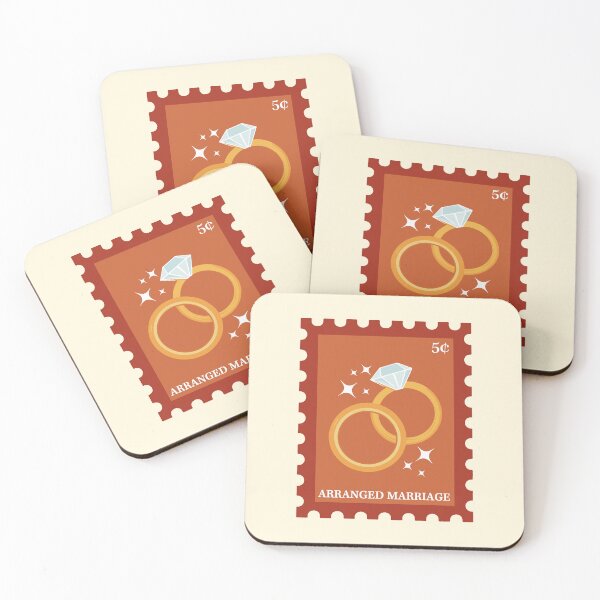 Item preview, Stamp Arranged Marriage Romance Book Club Book Trope Bookish  designed and sold by BookWishEra.