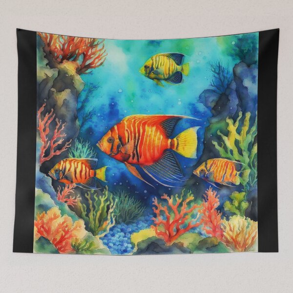 Item preview, Flame Angelfish v4 designed and sold by Helios Be. Lavsh.
