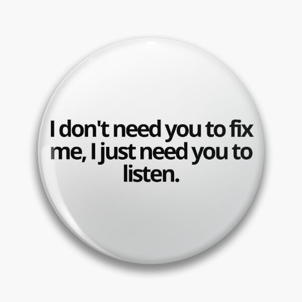 Item preview, Anxiety. I don´t need you to fix me designed and sold by MaluVillarreal.