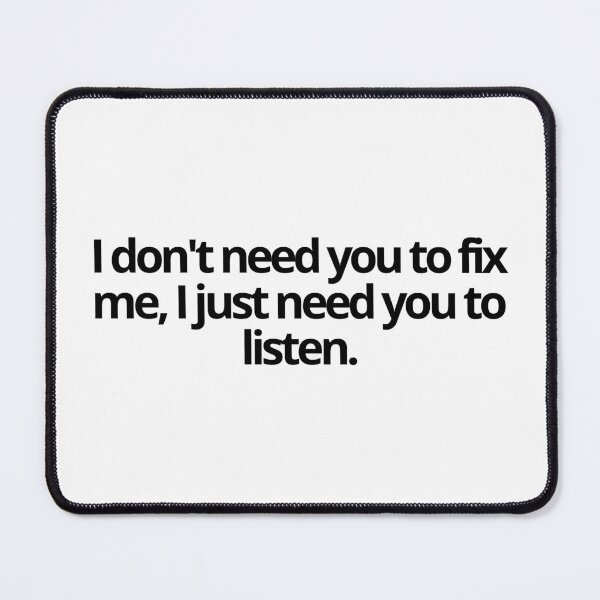 Item preview, Anxiety. I don´t need you to fix me designed and sold by MaluVillarreal.