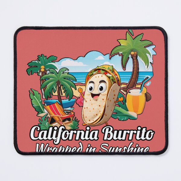Item preview, California Burrito: Wrapped in Sunshine designed and sold by CoolEnthusias.