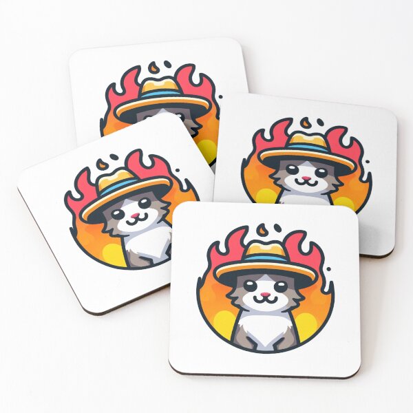 Item preview, Burning catwifhat designed and sold by korky333.