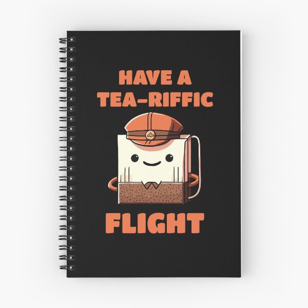 Item preview, Have a Teariffic Flight - Have a terrific Flight Tea Bag designed and sold by DoodleDashShop.