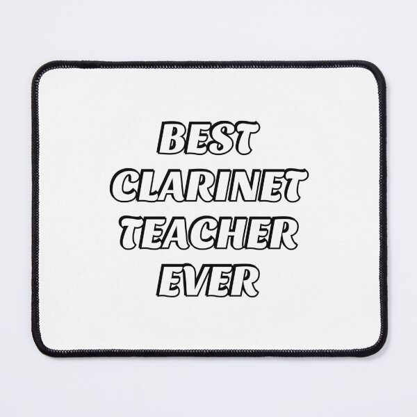 Item preview, Best clarinet teacher ever - elementary music designed and sold by Inspirationmotivation.