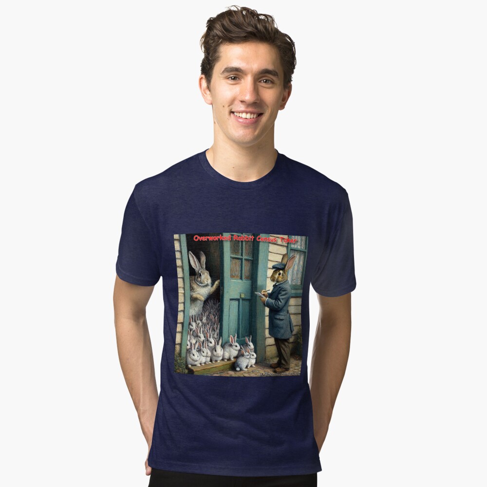 Item preview, Tri-blend T-Shirt designed and sold by ltcartoons.