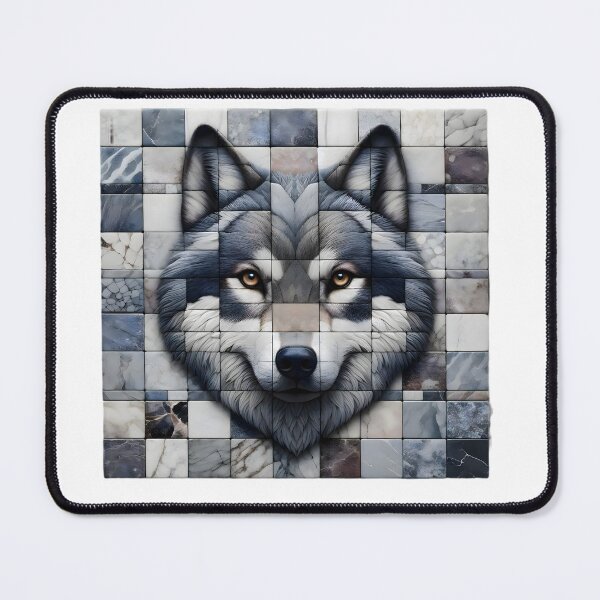 Item preview, Diamond-Eyed Wolf designed and sold by AI-Only Creations.