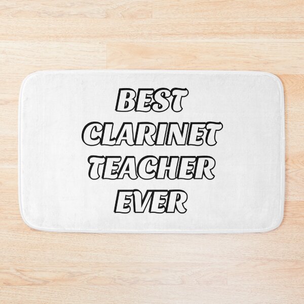Item preview, Best clarinet teacher ever - elementary music designed and sold by Inspirationmotivation.